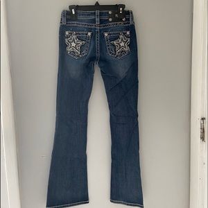 12 girls bootcut Miss Me jeans
